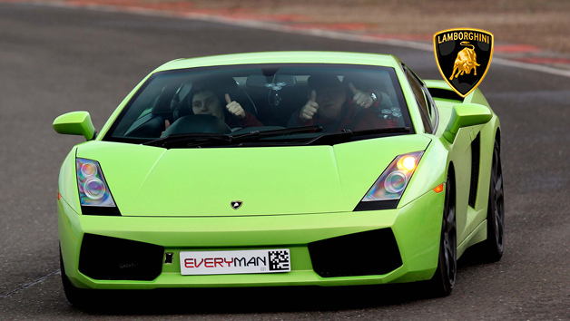 Triple Lamborghini Driving Experience for One and Free High Speed Ride Image 1