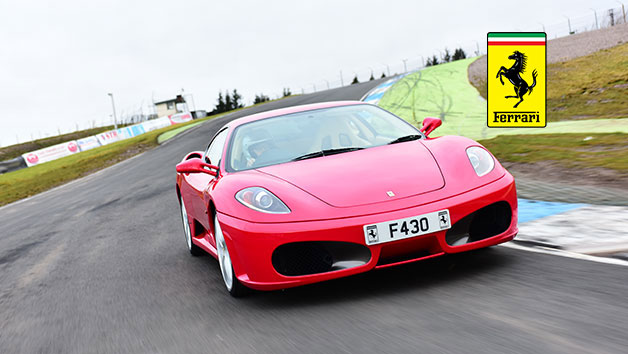 Ferrari Driving Thrill at Knockhill Racing Circuit in Scotland for One Image 1