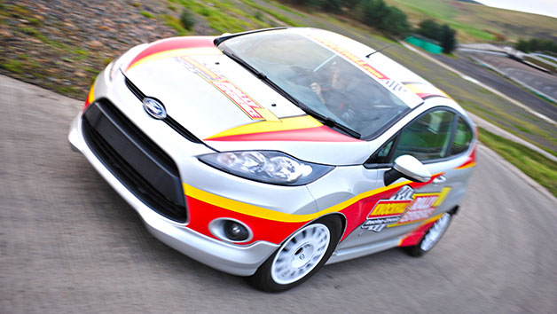 Rally Driving at Knockhill Racing Circuit in Scotland for One Image 2