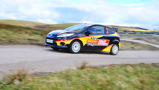 Rally Driving at Knockhill Racing Circuit in Scotland for One Image 3