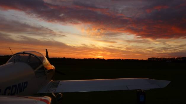 One Hour Extended Lesson at Eaglescott School of Flying for One picture