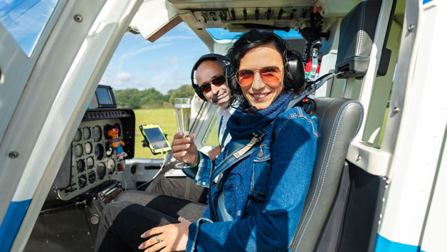 25 Mile Helicopter Tour for Two with Bubbly Image 2