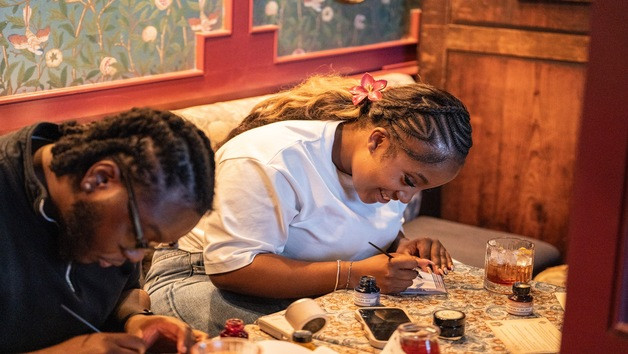Calligraphy and Cocktail Experience at Mr Fogg’s Botanical Tavern for Two picture