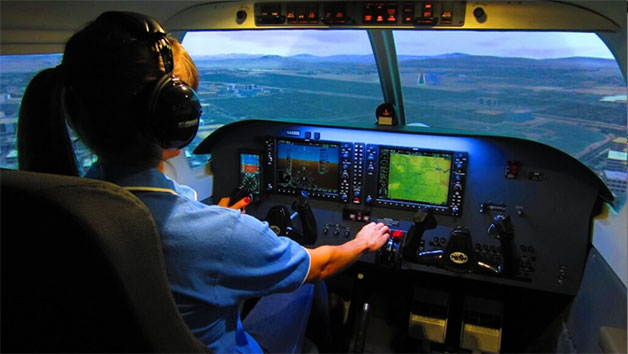 Piper PA 28 Cherokee Flight Simulator For One