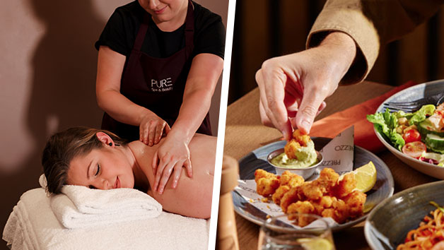 PURE Pamper with 25 Minute Treatment at PURE Spa & Beauty with High Street Dining for Two Image 1