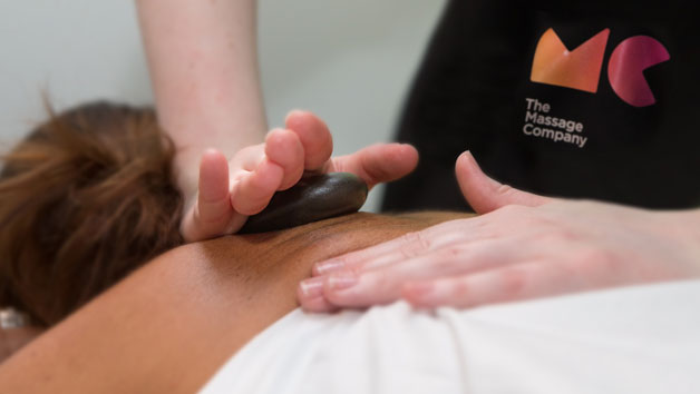 50 Minute Hot Stone Massage for One at The Massage Company Image 1