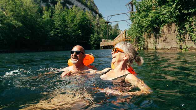 Thrill and Chill for One: Sauna and Skywire at Hangloose at Bluewater Image 4