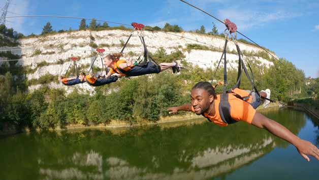 Thrill and Chill for One: Sauna and Skywire at Hangloose at Bluewater Image 3