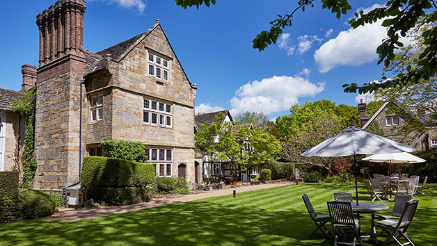 Sunrise Spa with 60 Minute Treatment and Lunch at Ockenden Manor Hotel for Two Image 2