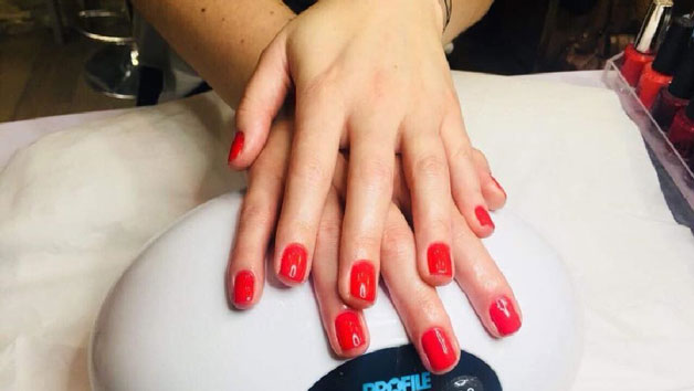 French Manicure Treatment at Jacksons for Hair for Two picture
