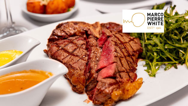 Three Course Meal and Cocktail for Two at Marco Pierre White's London Steakhouse Co Restaurant - Offer picture