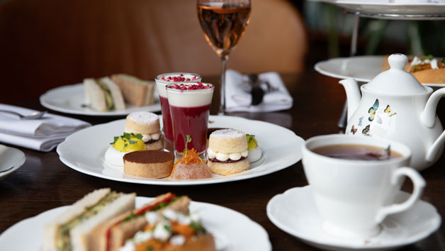 Vegan Afternoon Tea for Two with Gin Cocktail at The Athenaeum Hotel Image 5