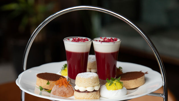 Vegan Afternoon Tea for Two with Gin Cocktail at The Athenaeum Hotel Image 3