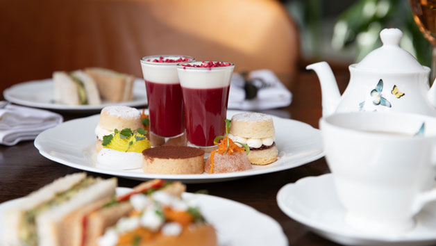 Buy Vegan Afternoon Tea for Two with Gin Cocktail at The Athenaeum Hotel