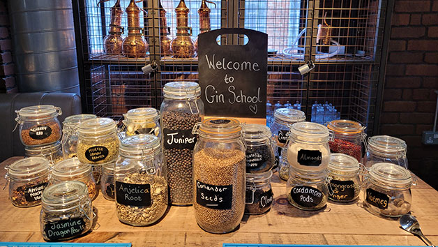 Buy Gin School Experience for Two with Lunch at Love Lane Brewery in Liverpool