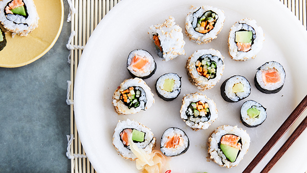 A Taste Of Sushi Class At The Jamie Oliver School Of Cookery For Two