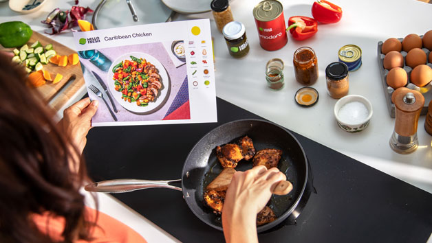 Click to view details and reviews for Hellofresh One Week Meal Kit With Four Meals For Three People.