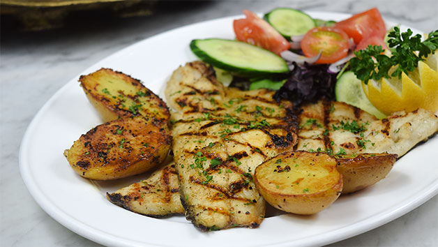 Three Course Meal and a Glass of Wine at The Seashell of Lisson Grove for Two picture