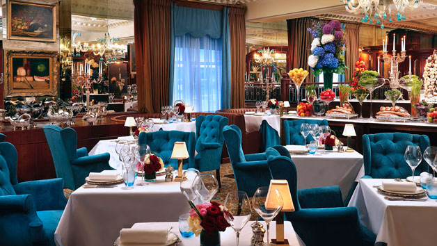 Three Course Pre Theatre Meal with a Glass of Champagne for Two at The English Grill at The Rubens at the Palace Image 2