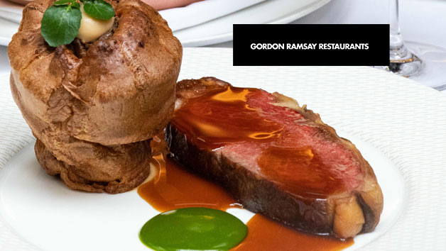 Sunday Roast for Two at The River Restaurant by Gordon Ramsay at The Savoy Hotel Image 1