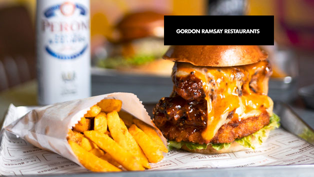 Burger and Beers Experience at Gordon Ramsay's Street Burger for Two Image 1