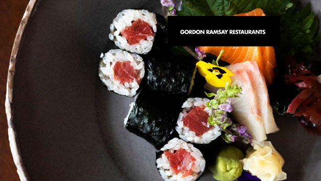 Three Course Lunch for Two with a Glass of Champagne at Gordon Ramsay's Lucky Cat Image 1