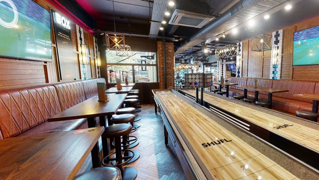 Shuffleboard, Pizza and Drinks at BOX for Two Image 4