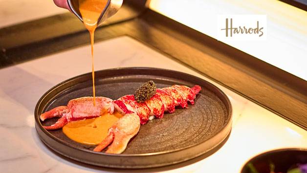 Two-Course Dinner for Two with Side and Glass of Champagne at The Grill, Harrods picture