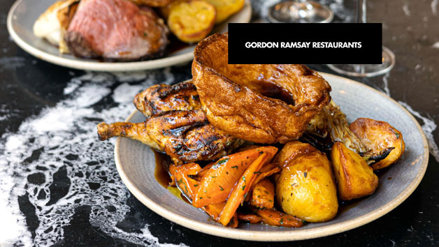 Sunday Roast for Two with a Drink at Gordon Ramsay's Bread Street Kitchen Image 1