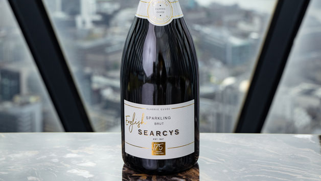 Bottle of Searcy's English Sparkling Wine and Nibbles at Searcys at The Gherkin for Two Image 2