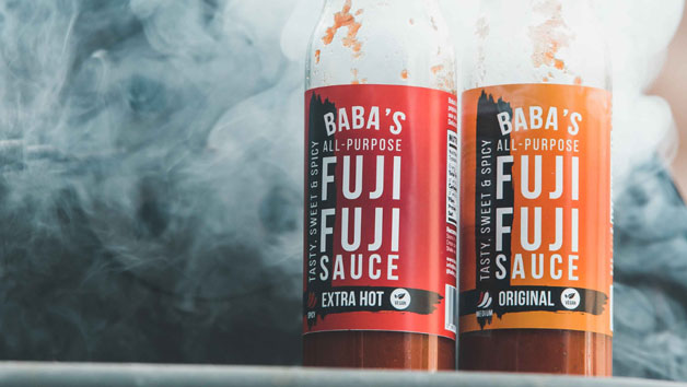 Click to view details and reviews for Baba Q Grill The Fuji Two Sauces For One Person.