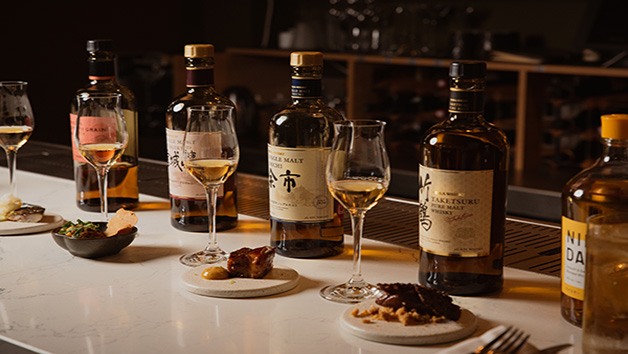 Nikka Japanese Whisky Experience with Food Pairing at La Bibliotheque for Two Image 4