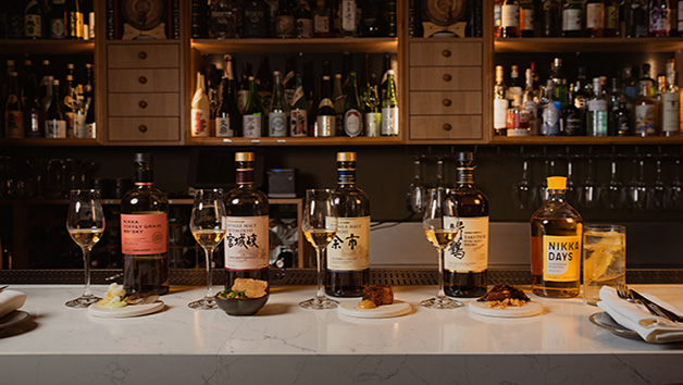 Nikka Japanese Whisky Experience with Food Pairing at La Bibliotheque for Two Image 5