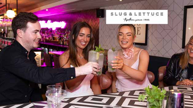 Cocktail Masterclass at Slug & Lettuce for Two Image 1