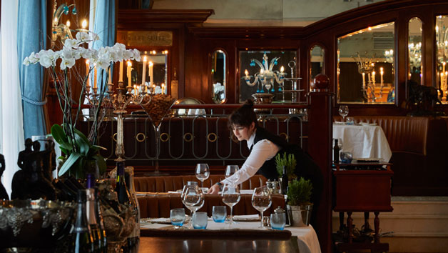 Two Course Dinner for Two with a Glass of Prosecco at The English Grill at The Rubens at the Palace Image 3