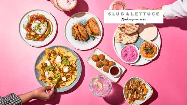 Six Tapas Dishes and Prosecco at Slug & Lettuce for Two Image 1
