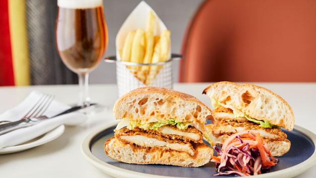 Three Course Lunch for Two with Fizz at Clocktower Brasserie Image 1