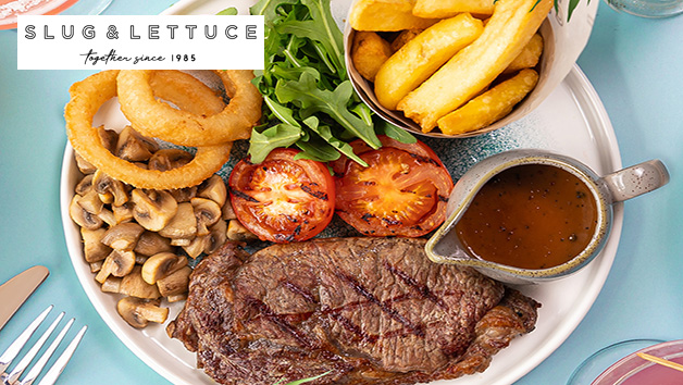 Click to view details and reviews for Steak Dinner With A Drink At Slug Lettuce For Two.