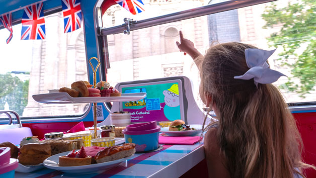 Peppa Pig Afternoon Tea with Bus Tour at Brigit's Bakery for One Child and One Adult 
 Image 1