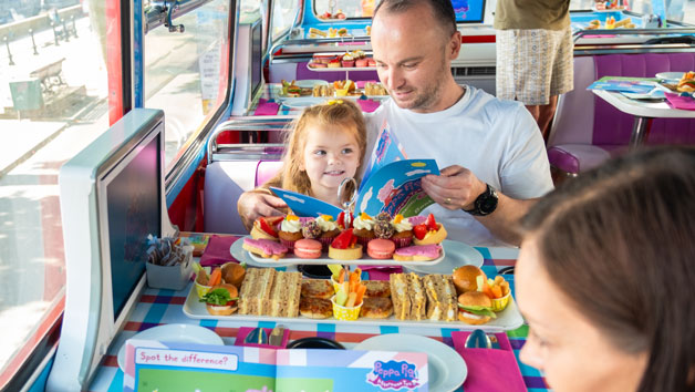 Peppa Pig Afternoon Tea with Bus Tour at Brigit's Bakery for Two Children and Two Adults 
 Image 1