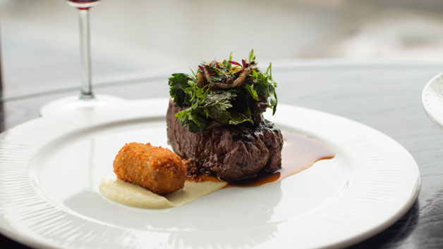 Three Course Skyline Lunch for Two with a Glass of Champagne at Aqua Shard, London Image 1