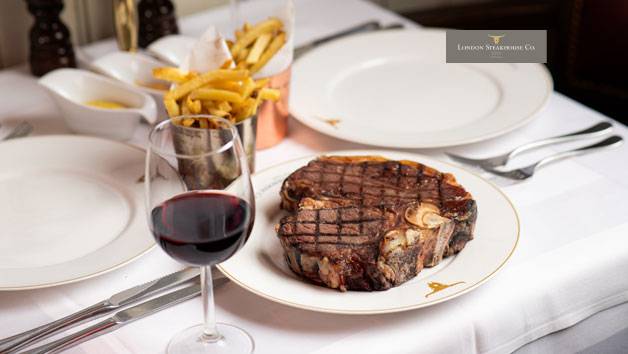 24oz Porterhouse Steak to Share and Unlimited Fries with Cocktails for Two at London Steakhouse Co picture