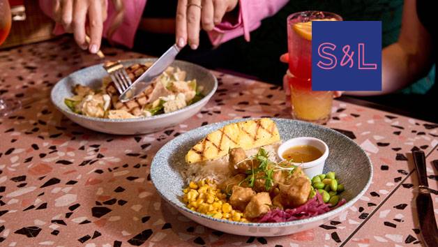 Three Course Meal at Slug & Lettuce for Two picture