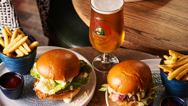 Sports Lover Beer and Burger at Social Pub and Kitchen for Two Image 3