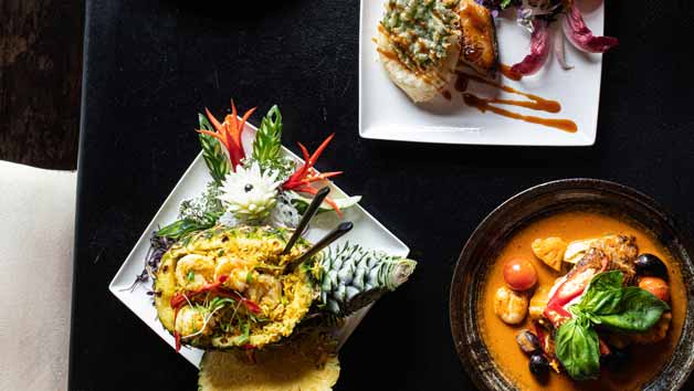 Thai Twelve Plate Sharing Lunch or Dinner with Prosecco at the Crazy Bear Beaconsfield for Two Image 1