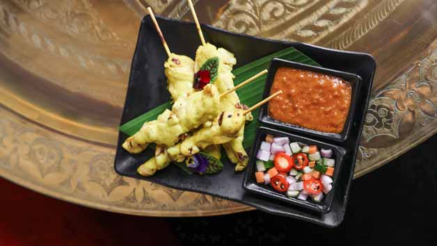 Signature Thai Twelve Plate Sharing Meal for Two with Prosecco at the Crazy Bear Stadhampton Image 3