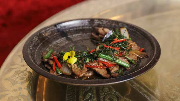 Signature Thai Twelve Plate Sharing Meal for Two with Prosecco at the Crazy Bear Stadhampton Image 2