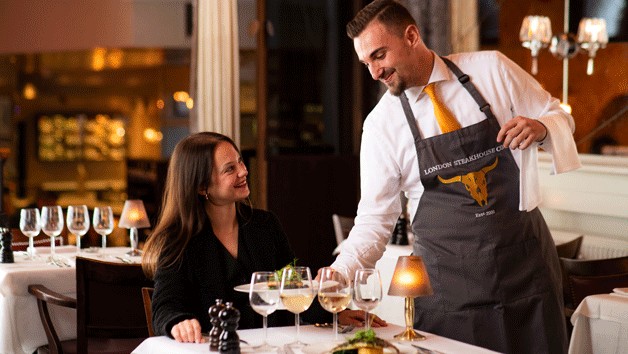 Six Course Gourmet Meal for Two with Cocktail at Marco Pierre White London Steakhouse Co. Image 2