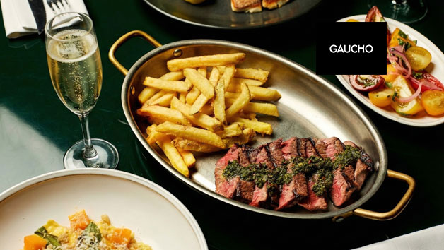 Three Course Meal with Glass of Bubbles for Two at Gaucho picture