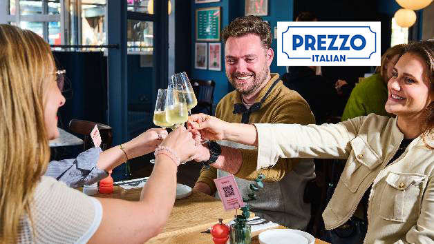 Two Course Meal with Prosecco at Prezzo for Two picture